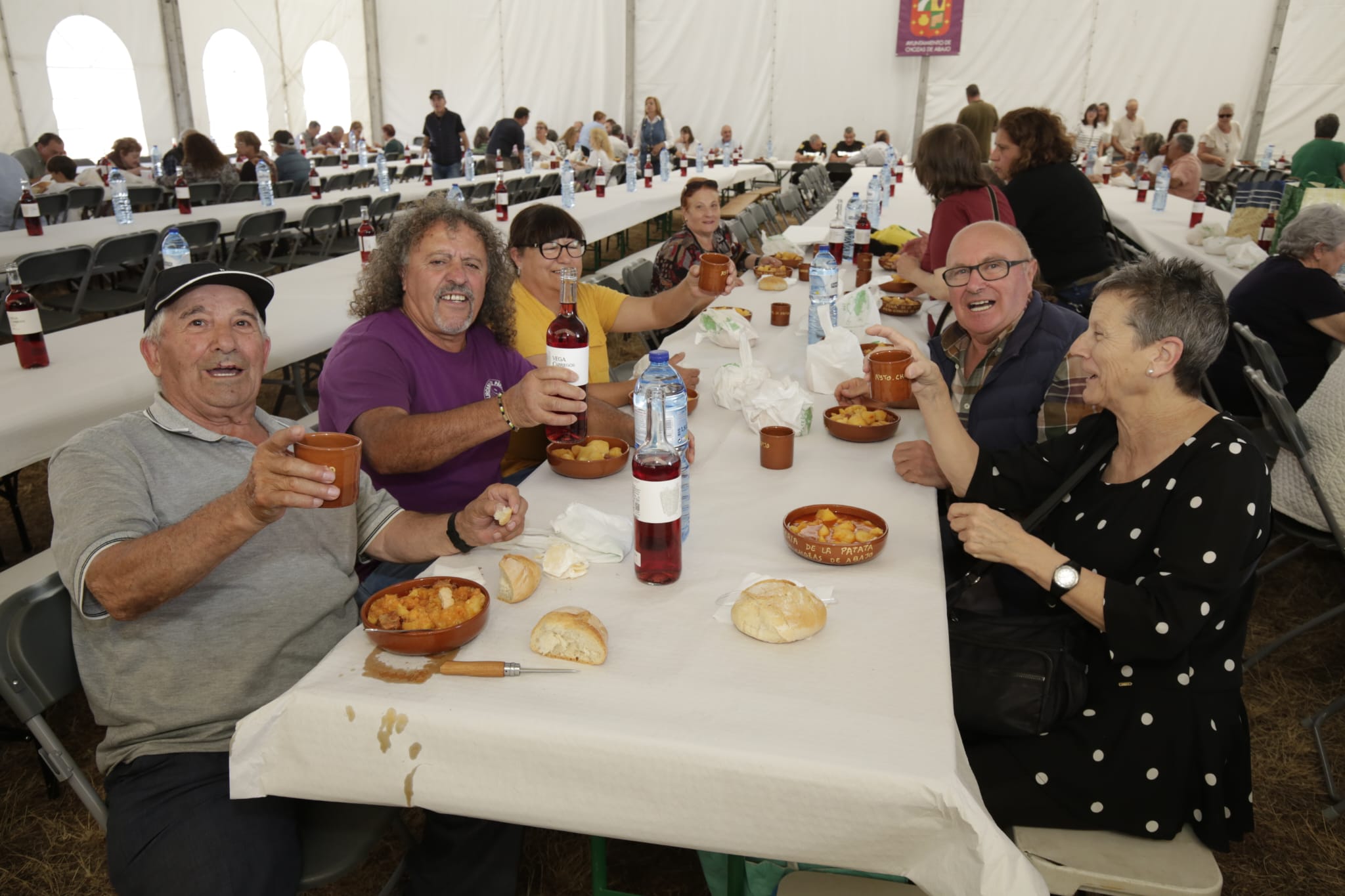 La patata vuelve a ser la protagonista en Chozas de Abajo. | F.OTERO