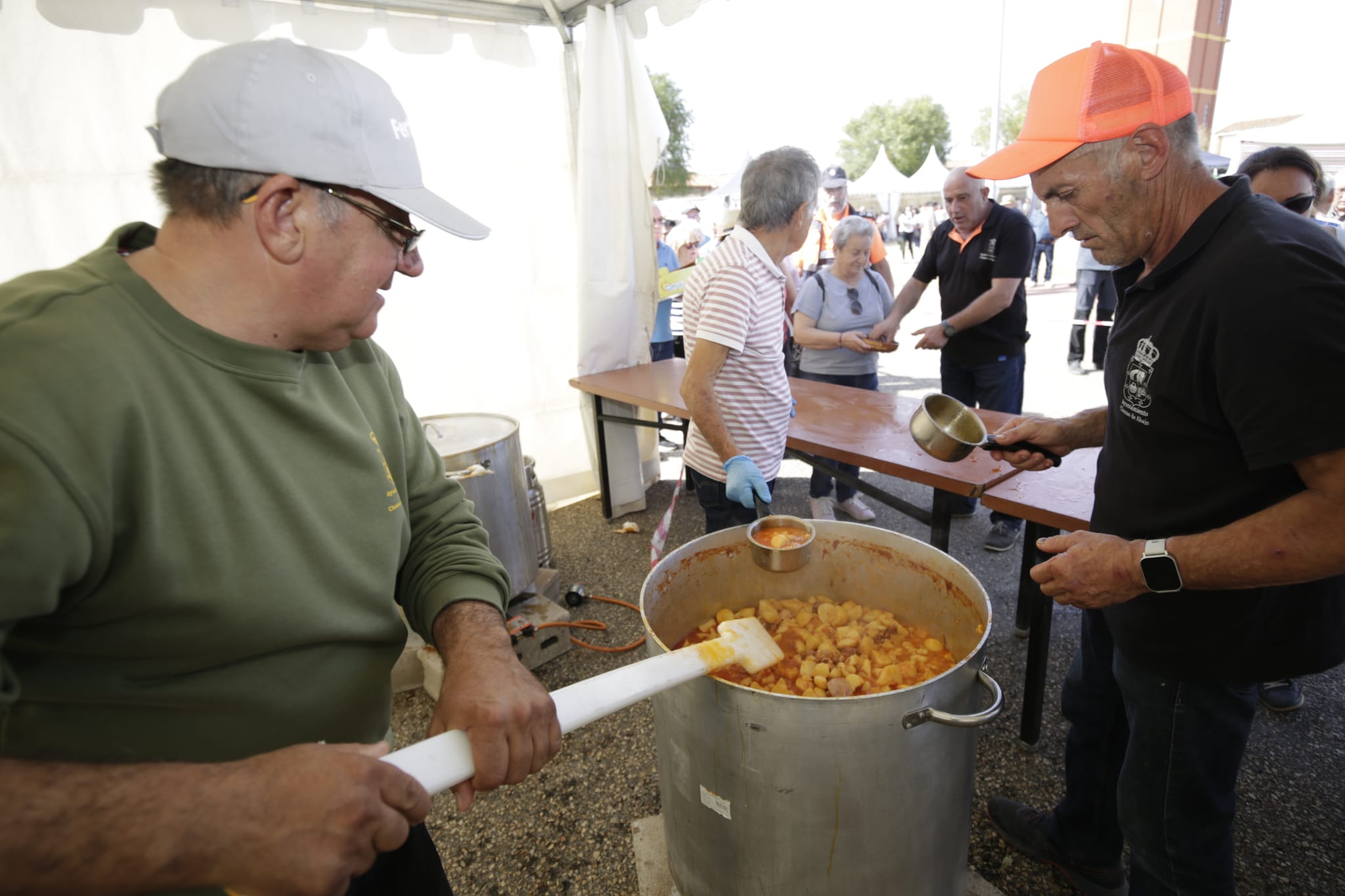 La patata vuelve a ser la protagonista en Chozas de Abajo. | F.OTERO