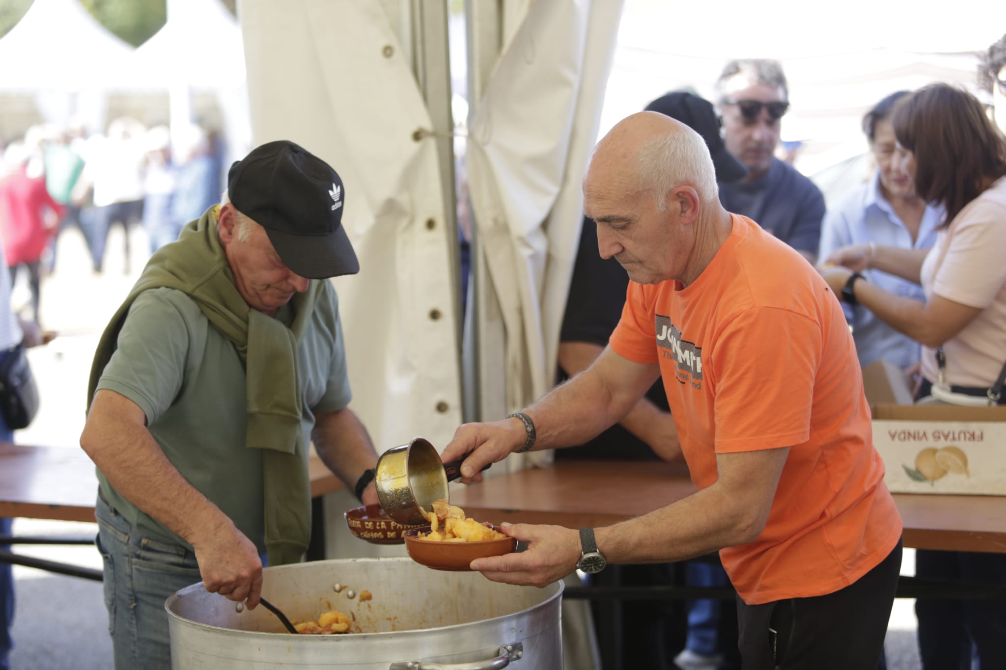 La patata vuelve a ser la protagonista en Chozas de Abajo. | F.OTERO