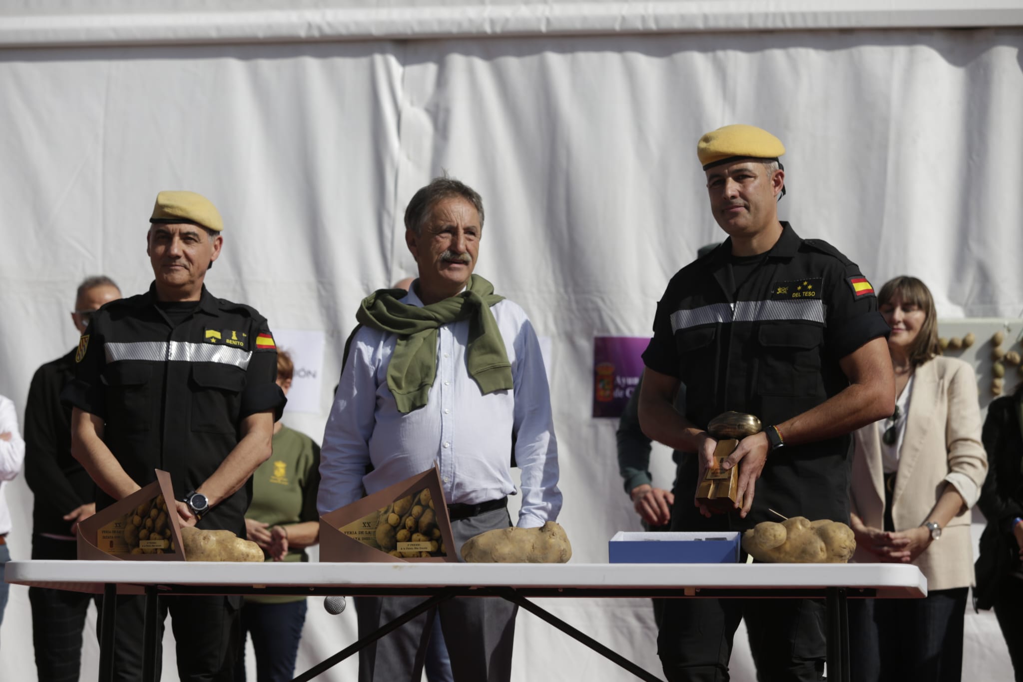 La patata vuelve a ser la protagonista en Chozas de Abajo. | F.OTERO