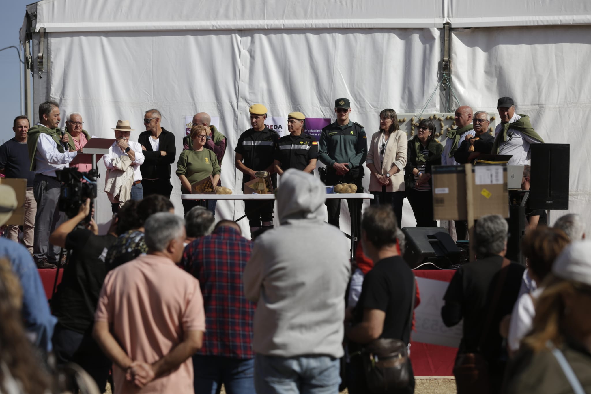 La patata vuelve a ser la protagonista en Chozas de Abajo. | F.OTERO