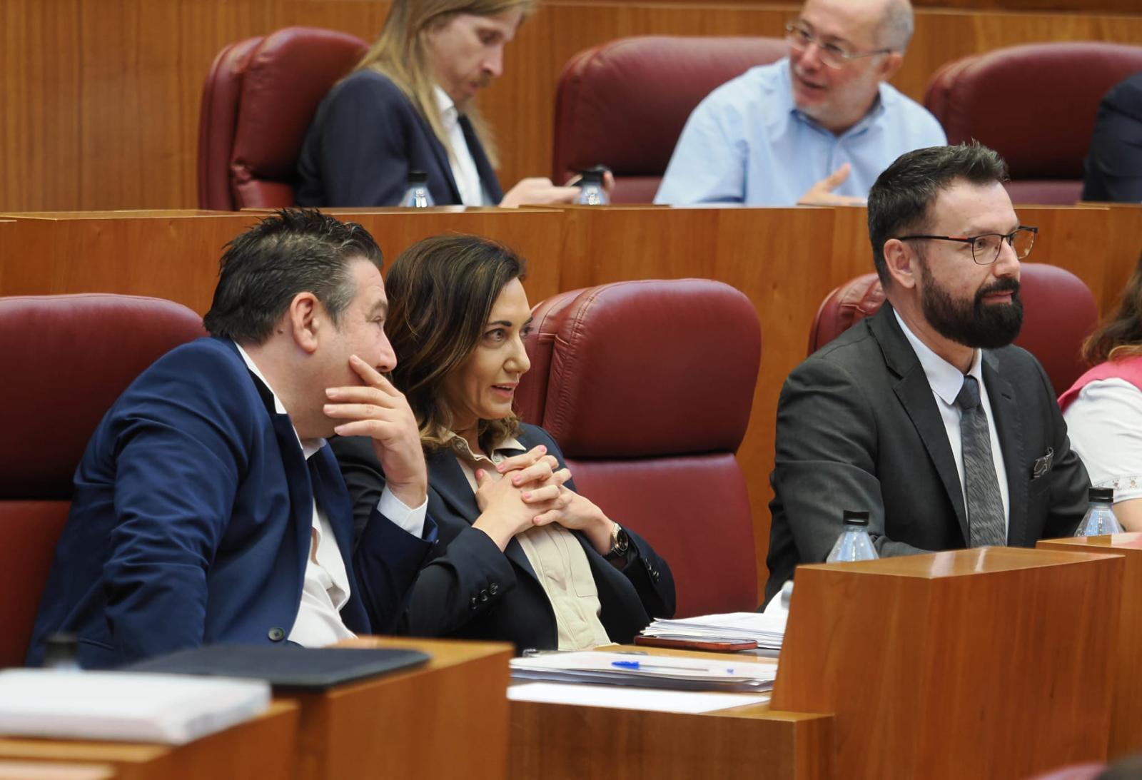 Los tres procuradores de UPL. | L.N.C.