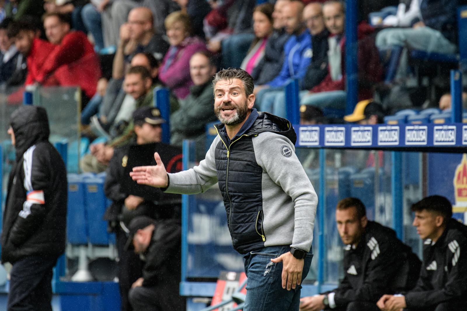 Fer Estévez, ya exentrenador de la Ponferradina. QUINITO