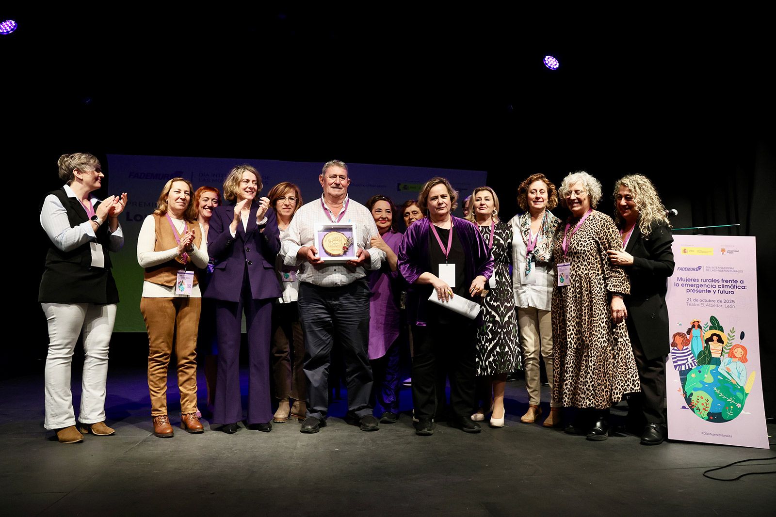 Un instante de la entrega de los premios. | CAMPILLO (ICAL)