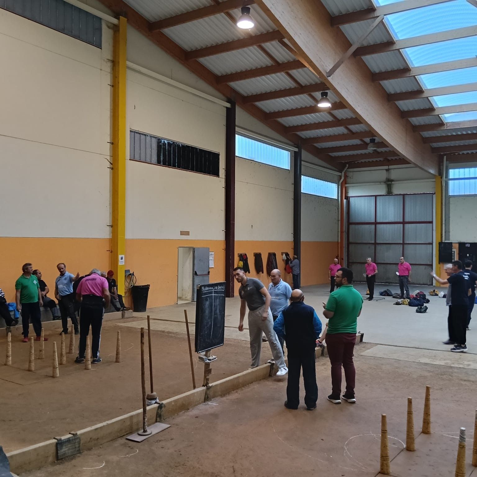 Un instante de la última jornada. | L.N.C.