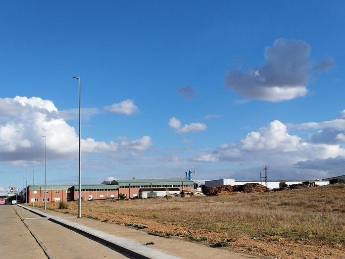 Una de las parcelas del polígono industrial que ha salido a licitación. | L.N.C. Una de las parcelas del polígono industrial que ha salido a licitación. | L.N.C.