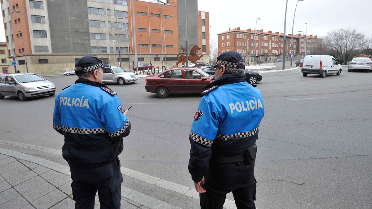 Policia Local de León. | DANIEL MARTÍN Policia Local de León. | DANIEL MARTÍN