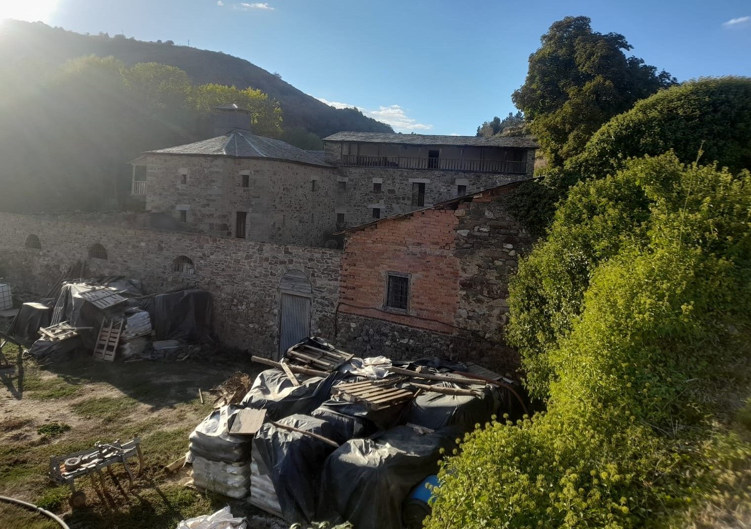 Enorme complejo de la Granja, que da cuenta de su grandez. | MAR IGLESIAS