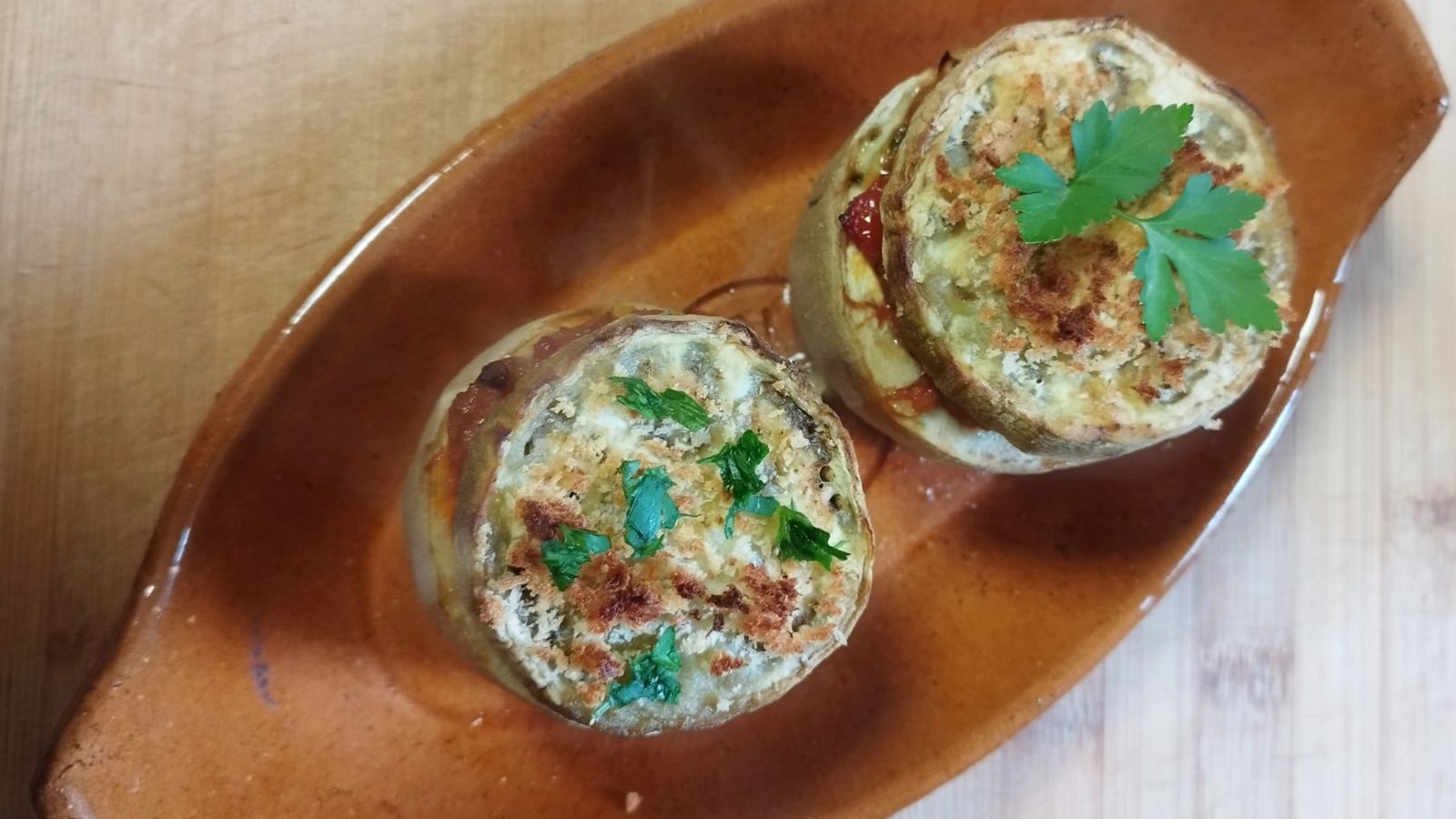 Receta de berenhenas al estilo mudéjar de Marcelo Ramón.