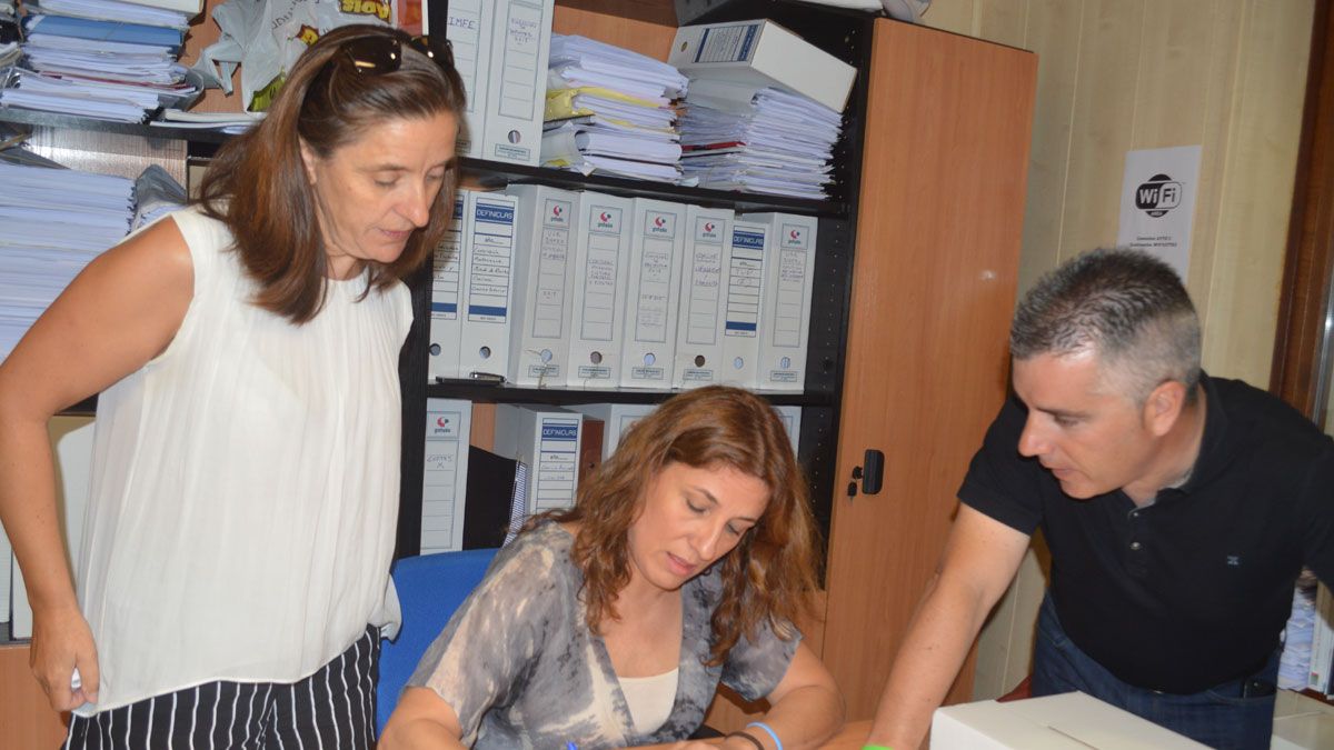 Cristina López concretando los datos de "inactividad" del PP. | MAR IGLESIAS