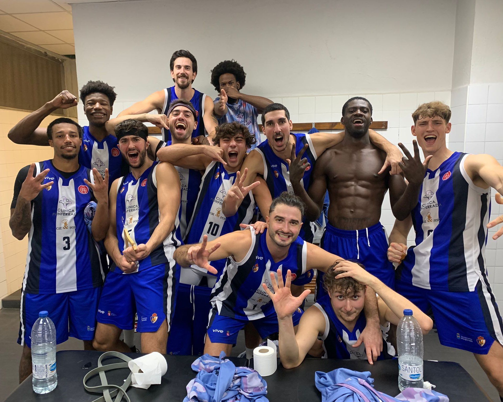 El Clínica Ponferrada volvió a ganar ane uno de los favorito como es Toledo. CPSDP