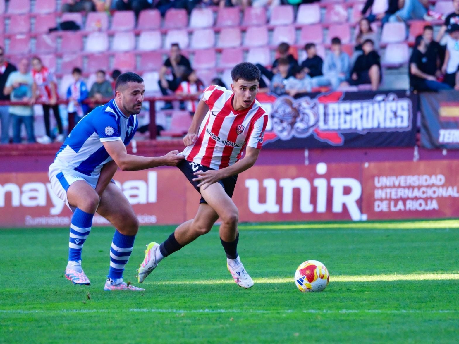 La UD Logroñés llega con dos derrotas consecutivas al duelo ante la Ponferradina este jueves en Copa del Rey. RIOJAPRESS