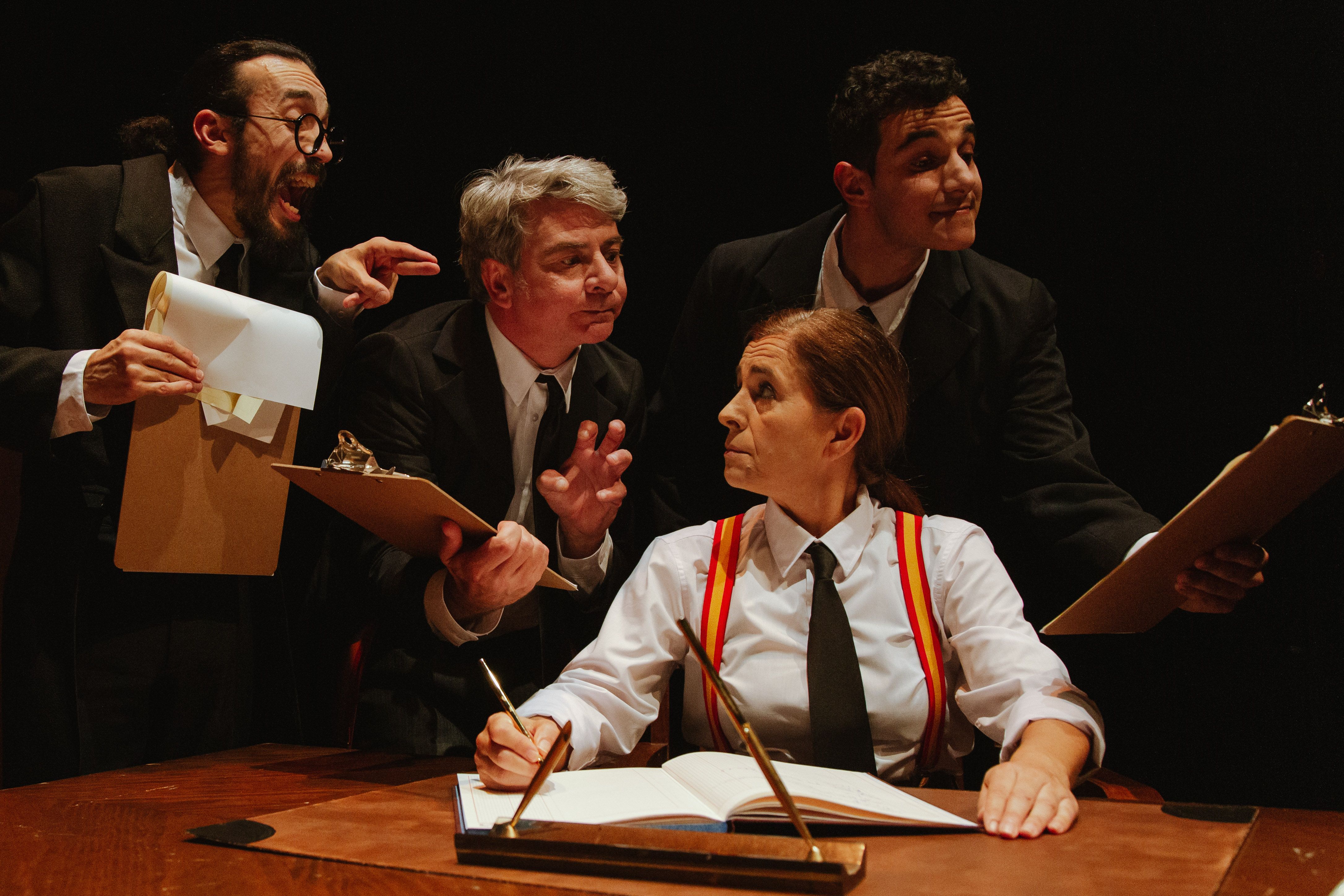 Una escena de la obra de teatro 'Iribarne'. | L.N.C.