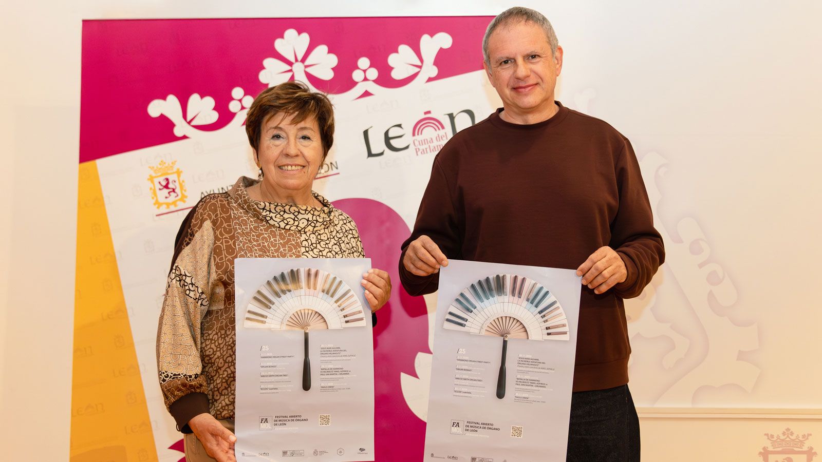 Una imagen de la presentación de esta quinta edición del Famol, cuyo cartel ha sido realizado por Pablo Jeje. | NOEMÍ GARCÍA