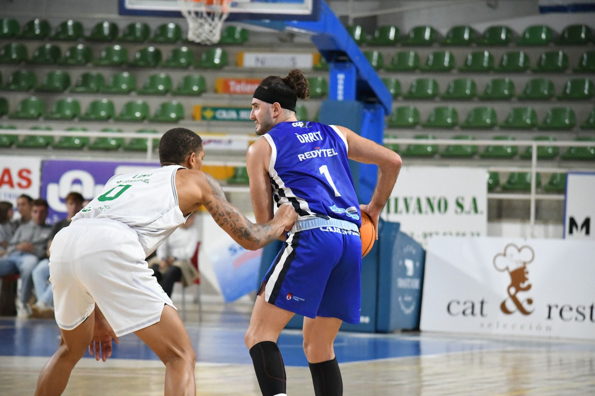 Órrit durante el último partido en el Lydia Valentín ante Cáceres. CPSDP