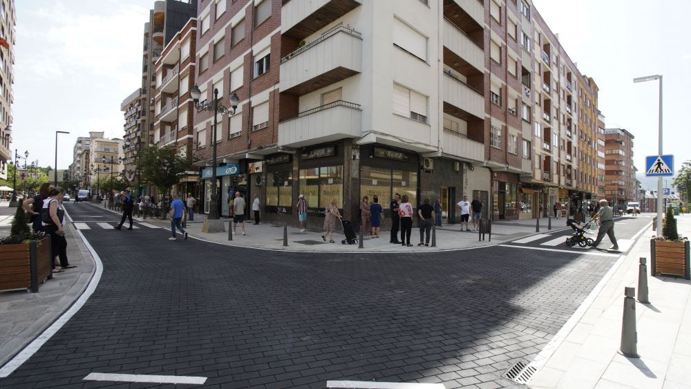 Edificio entre la Calle Ancha y Obispo Osmundo. | CÉSAR SÁNCHEZ (ICAL)