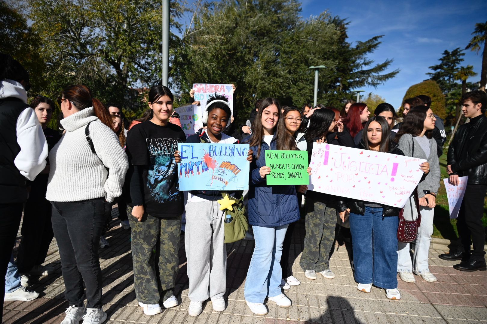 Manifestación contra el bullying en León  