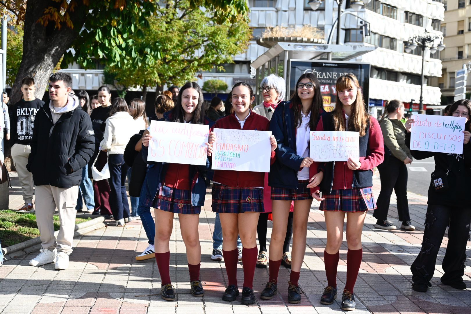 Manifestación contra el bullying en León 