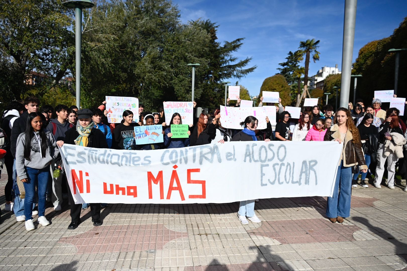 Manifestación contra el bullying en León 