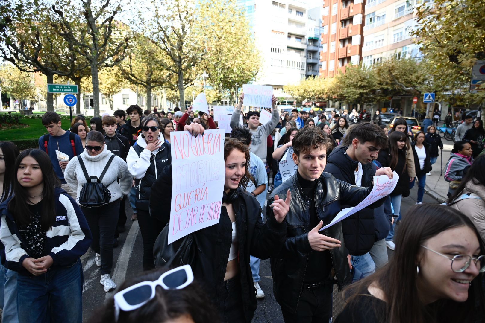 Manifestación contra el bullying en León 