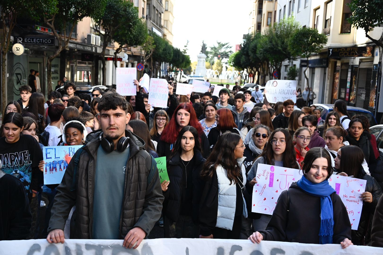 Manifestación contra el bullying en León 