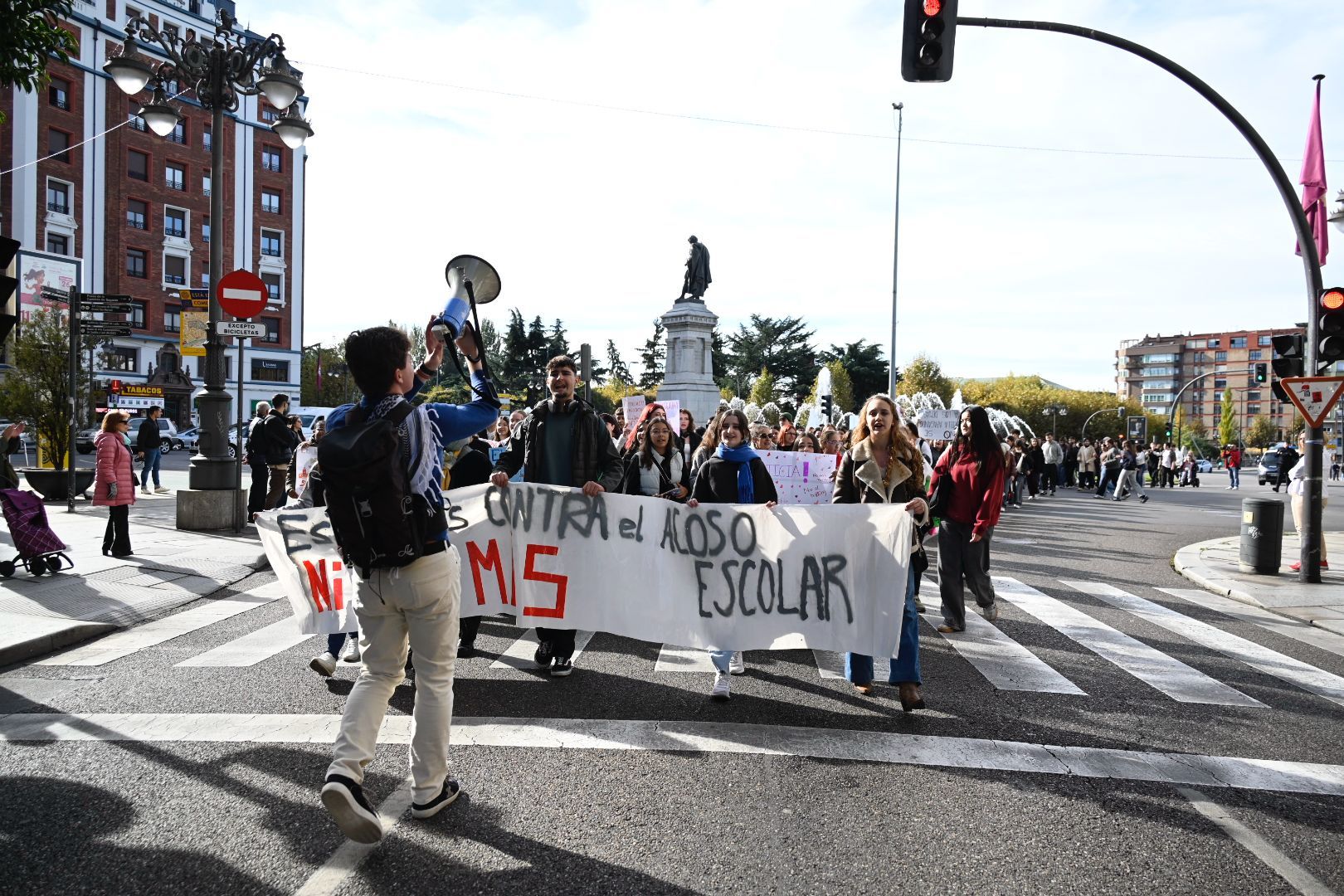Manifestación contra el bullying en León 