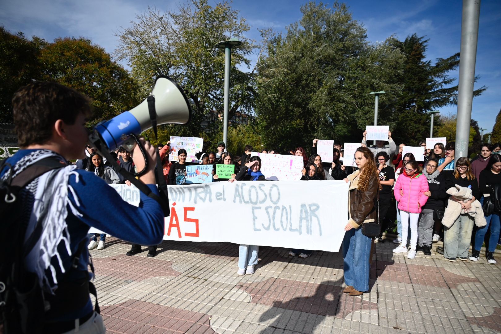 Manifestación contra el bullying en León 