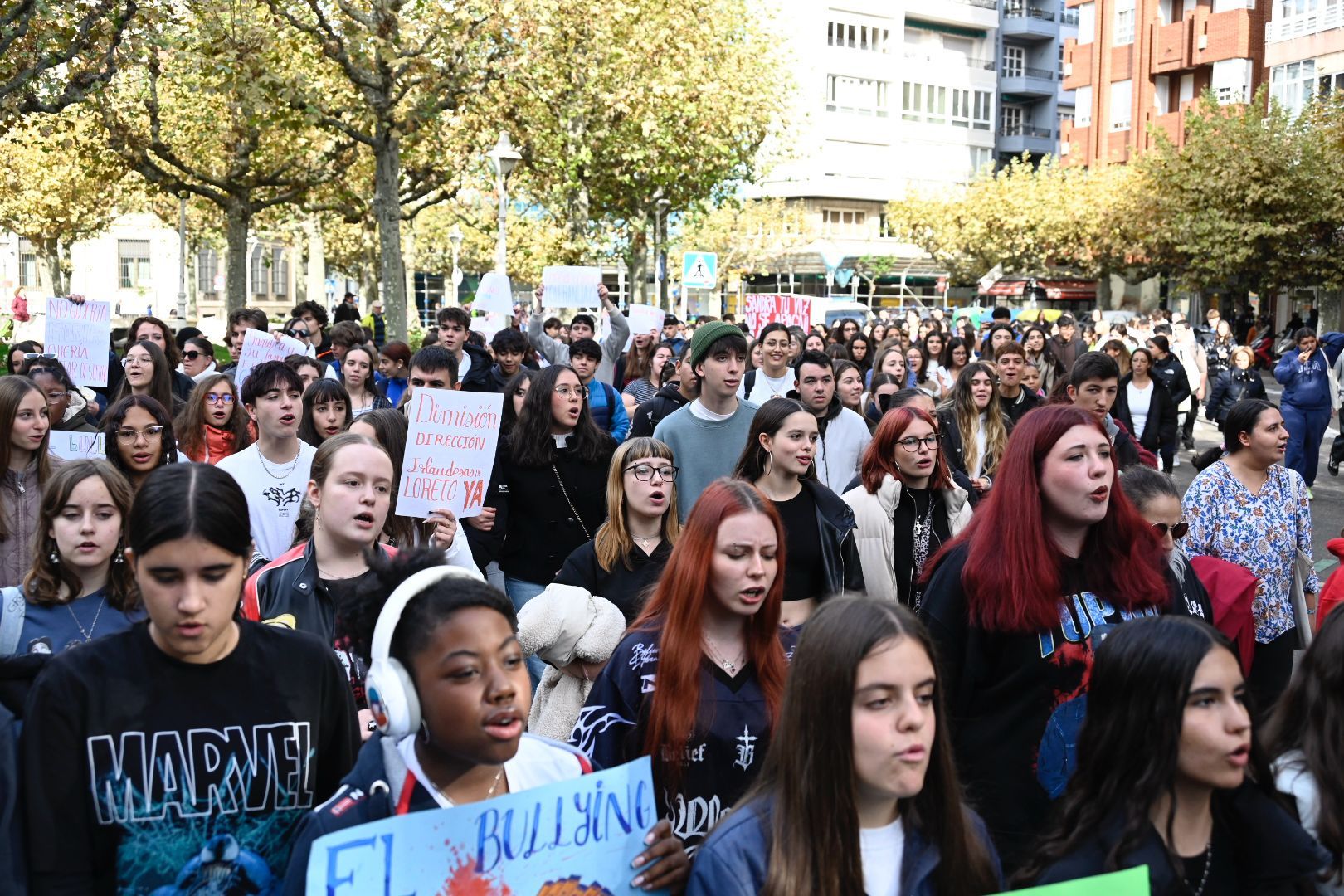 Manifestación contra el bullying en León 