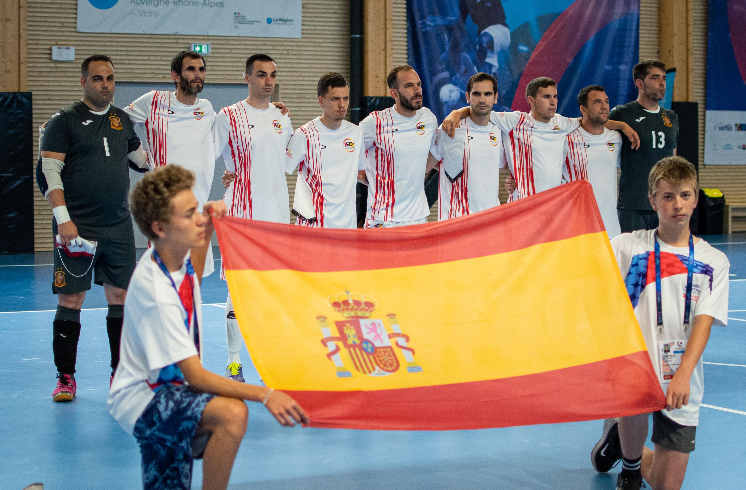 Imagen del equipo español de discapacidad intelectual. | L.N.C.