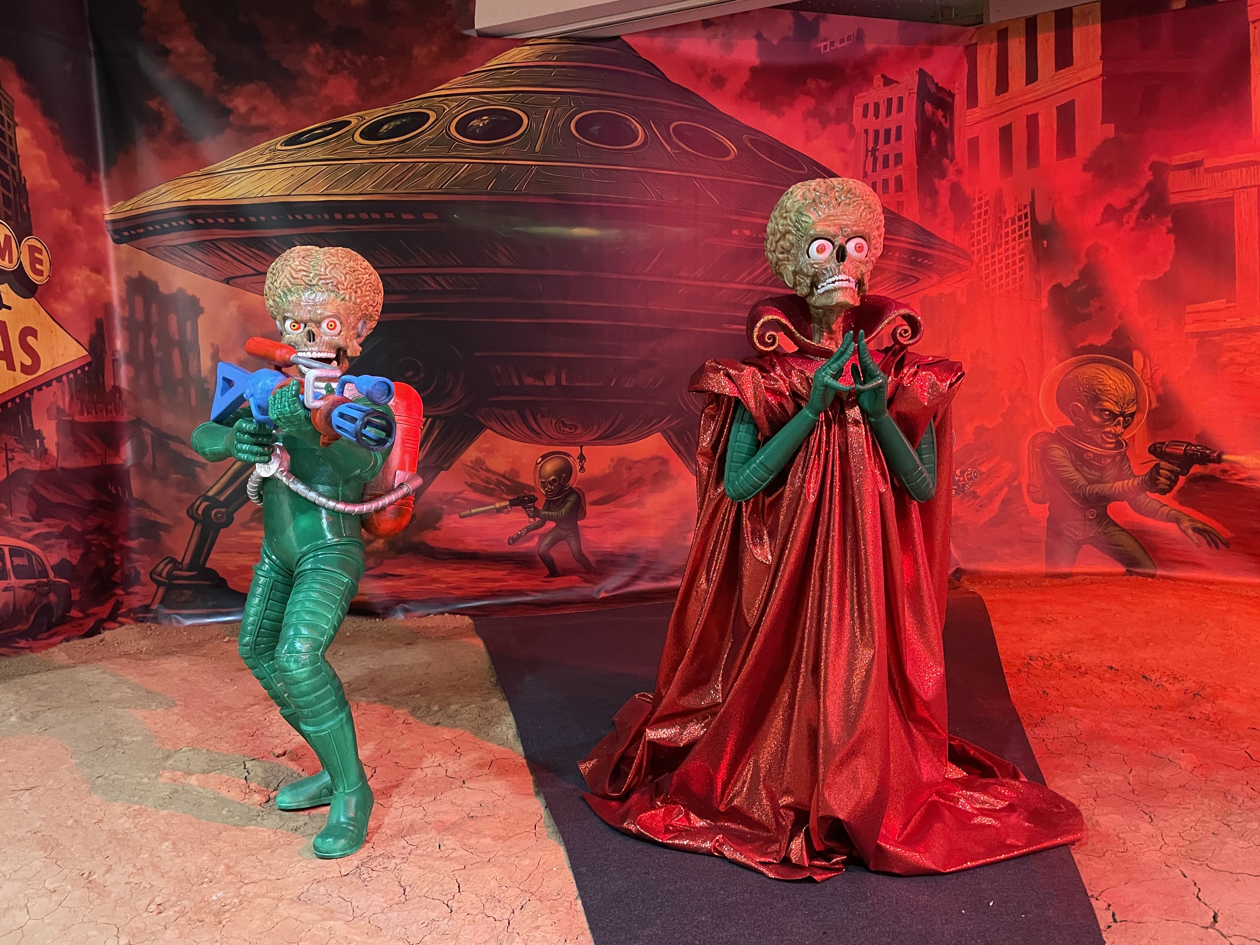 La exposición 'ICONOS. Universo Tim Burton'. | JAVIER FERNÁNDEZ