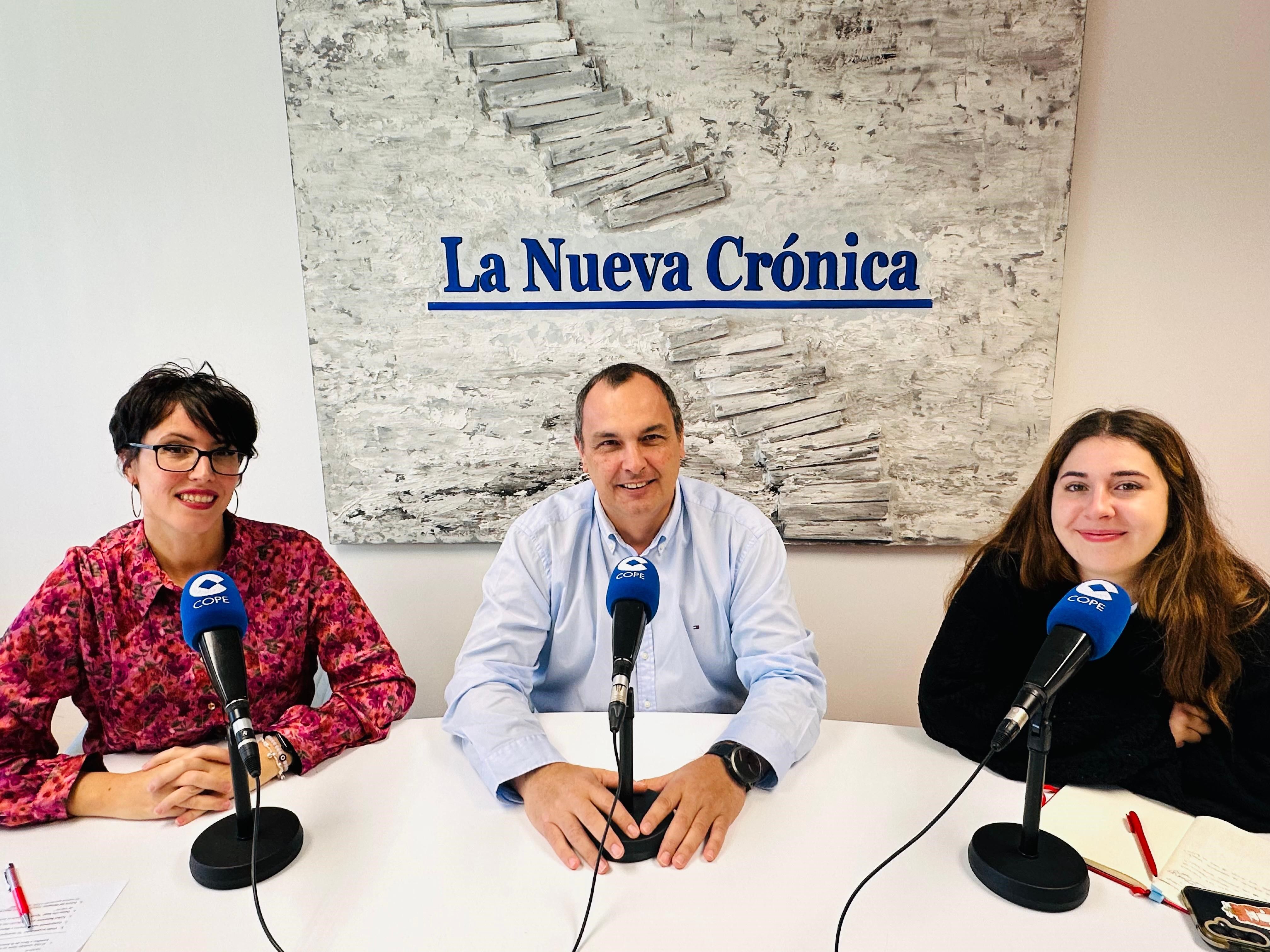 José Pedro Luengo durante el programa Entre Nosotras emitido por Cope León. | L.N.C. José Pedro Luengo durante el programa Entre Nosotras emitido por Cope León. | L.N.C.