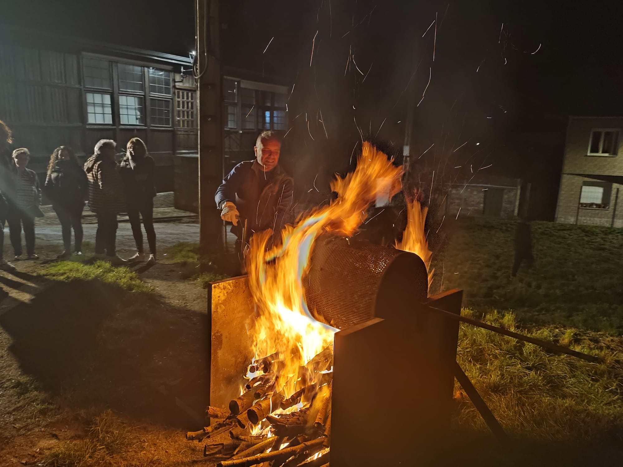 Magosto de Sobrado en una de las anteriores ediciones. 