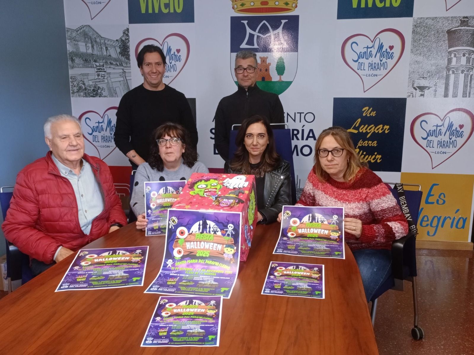 Presentación de las actividades organizadas por Halloween por parte del equipo de gobierno. | L.N.C.