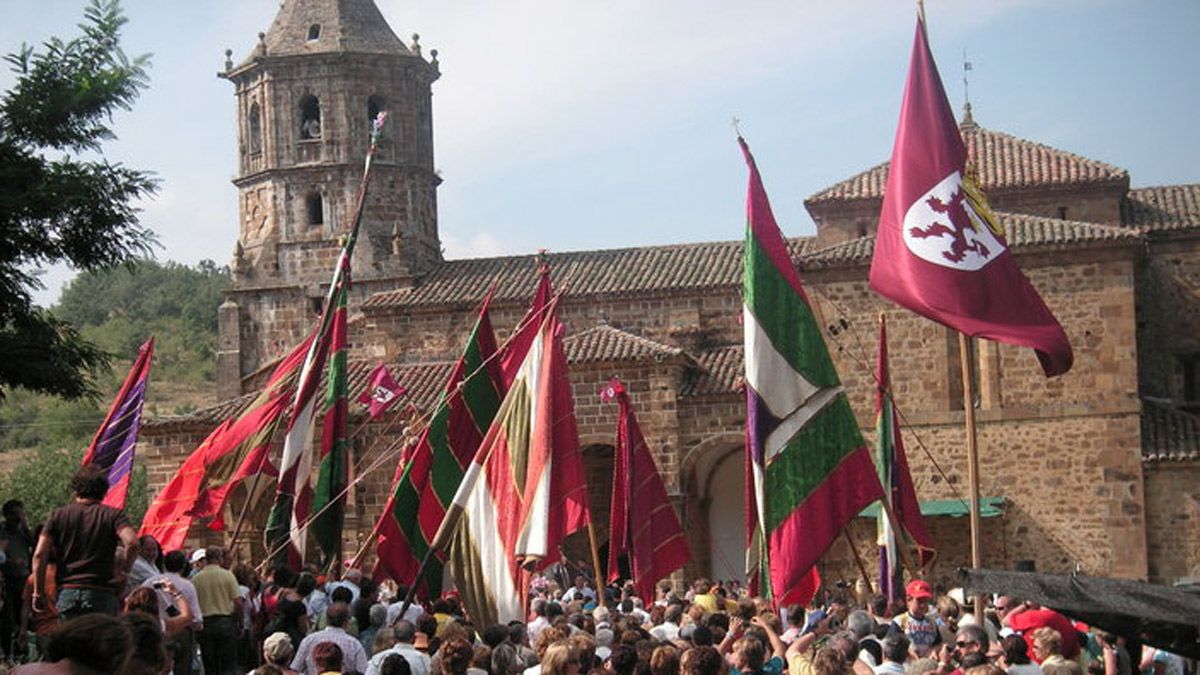 Imagen de una de las romerías celebradas en el Santuario. | A.C.A.V.