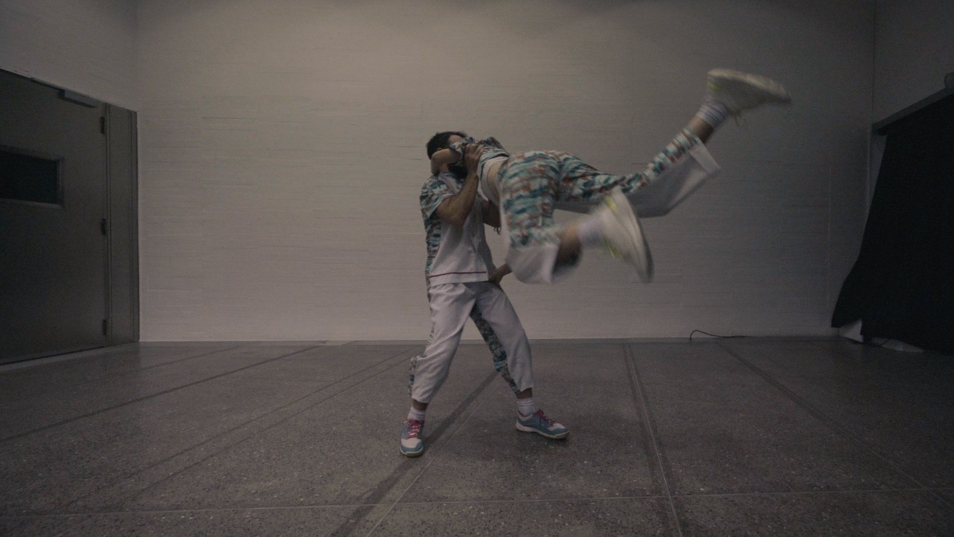 David Tornadijo y María Casares en una de sus funciones de danza. | L.N.C.