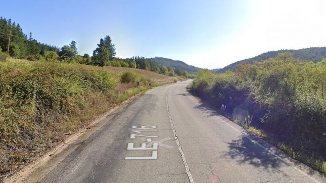 Imagen de un punto de la LE 716. | GOOGLE MAPS