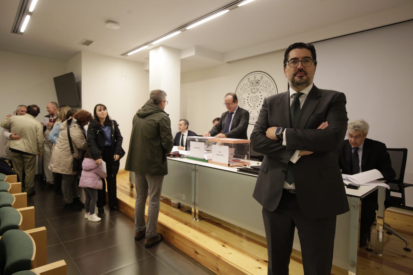 David Díez Revilla, nuevo decano del Colegio de la Abogacía de León. | FERNANDO OTERO