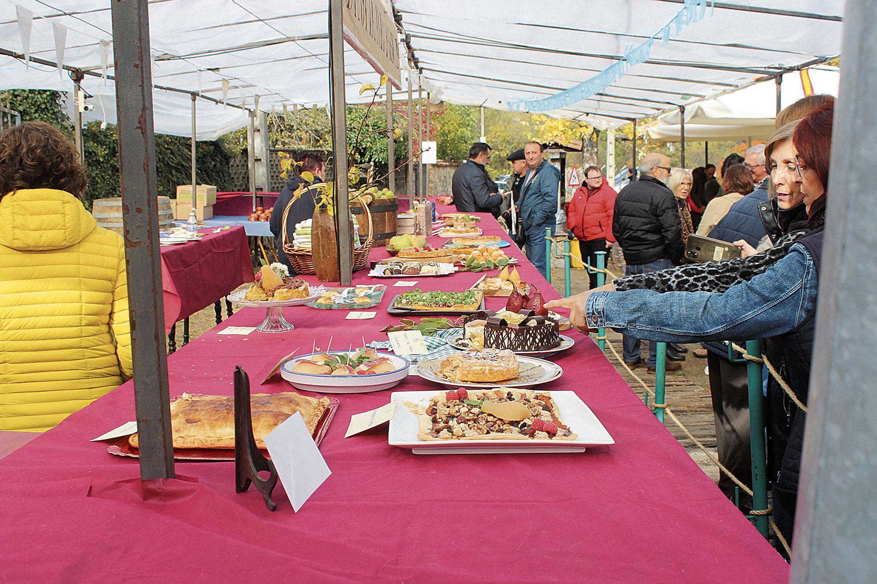 Postres presentados a un concurso que celebró su vigesimosegunda edición. | A. HURTADO
