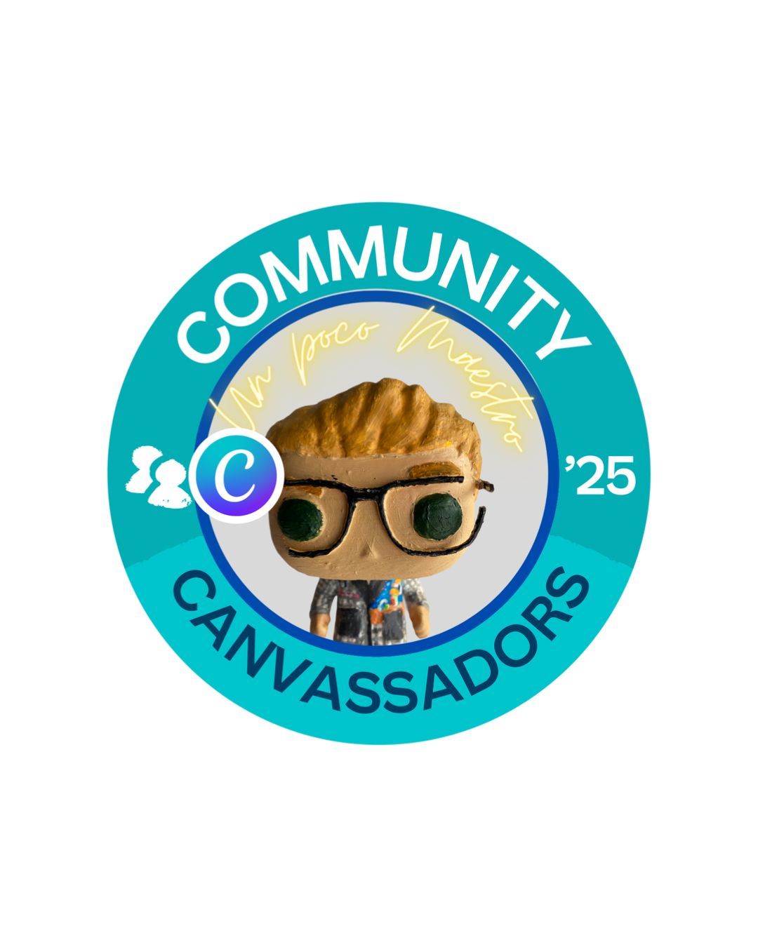 Logotipo de la comunidad de Canva.