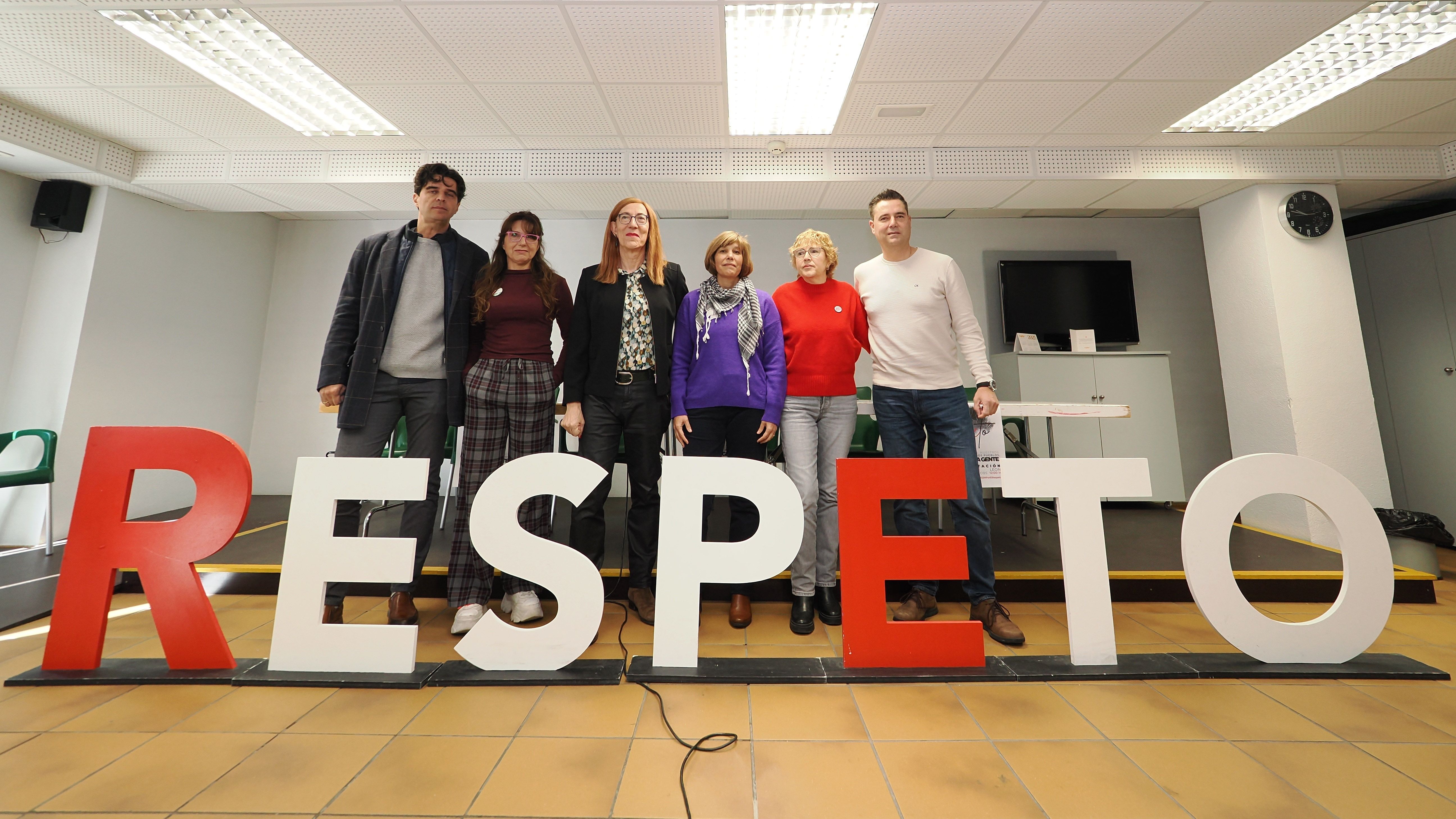 Un instante de la presentación de la manifestación del próximo 23 de noviembre. | ICAL