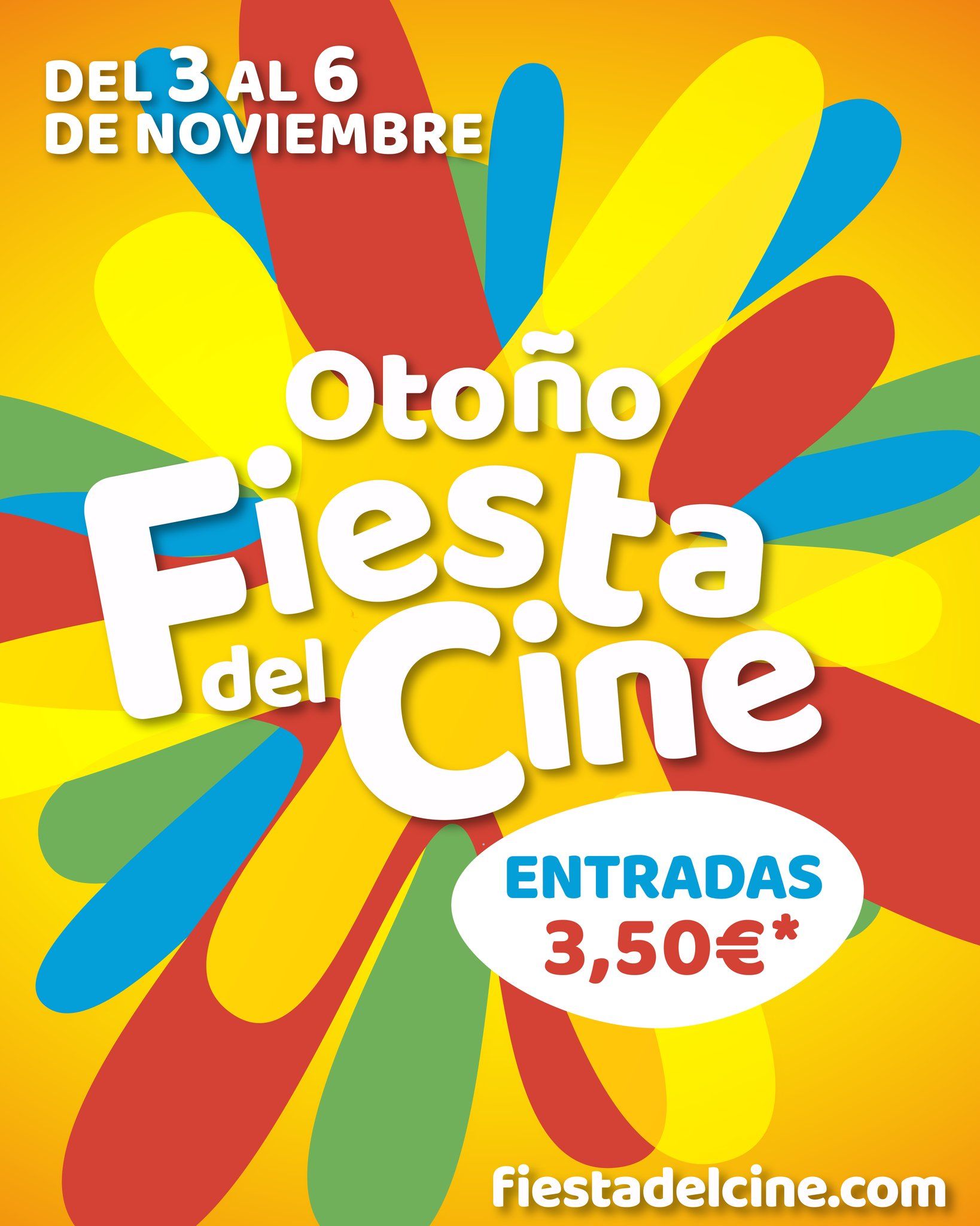 Cartel de la fiesta del cine