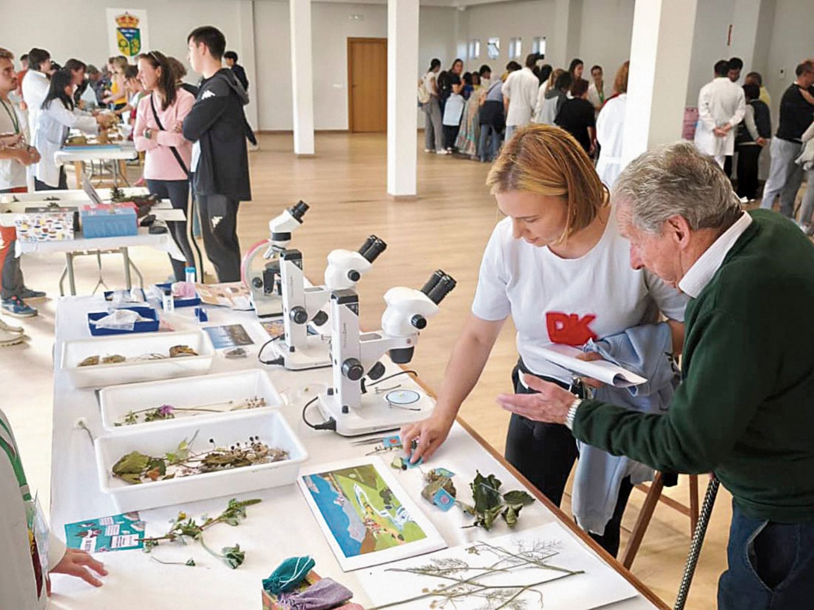 Más de 350 personas han participado en la segunda Caravana Biometac de la ULE, que ha llegado con sus talleres a Argovejo, Bembibre, Llamas de la Ribera y Zotes del Páramo | L.N.C.