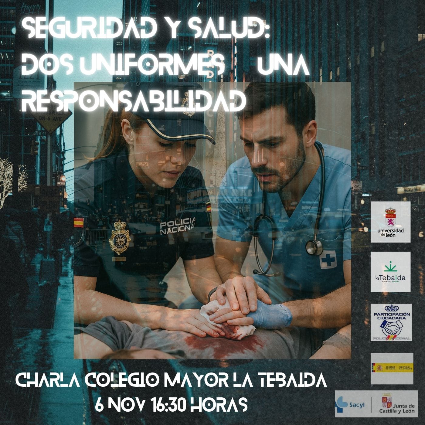 Cartel de la jornada.