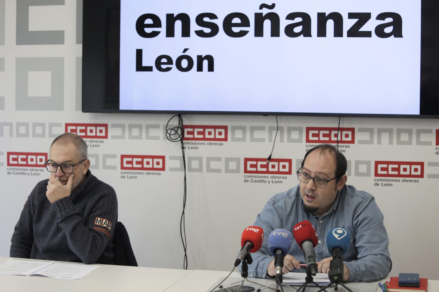 Aurelio Iglesias y Víctor Bejega. | FERNANDO OTERO