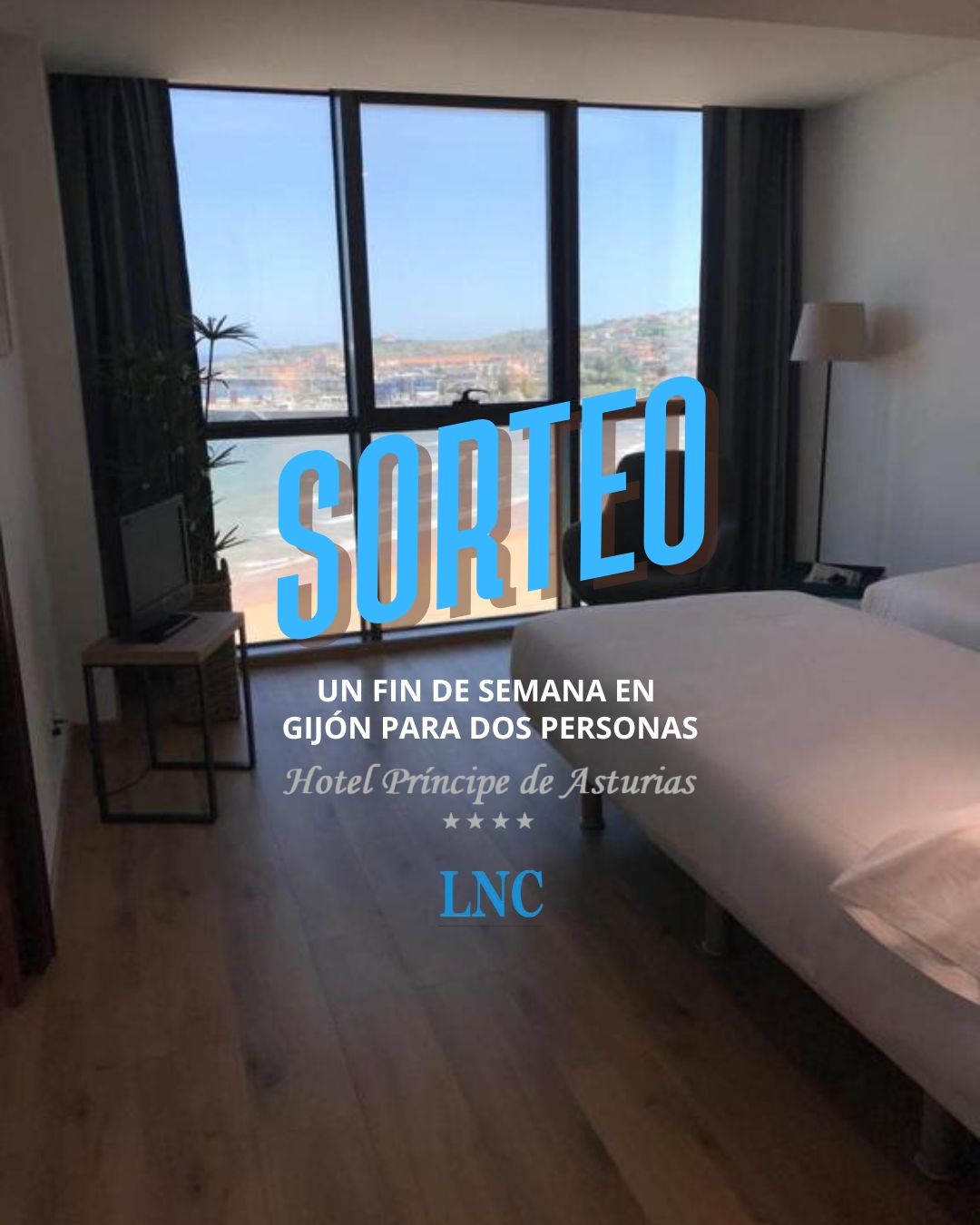 Sorteamos dos noches en el Hotel Príncipe de Asturias de Gijón.