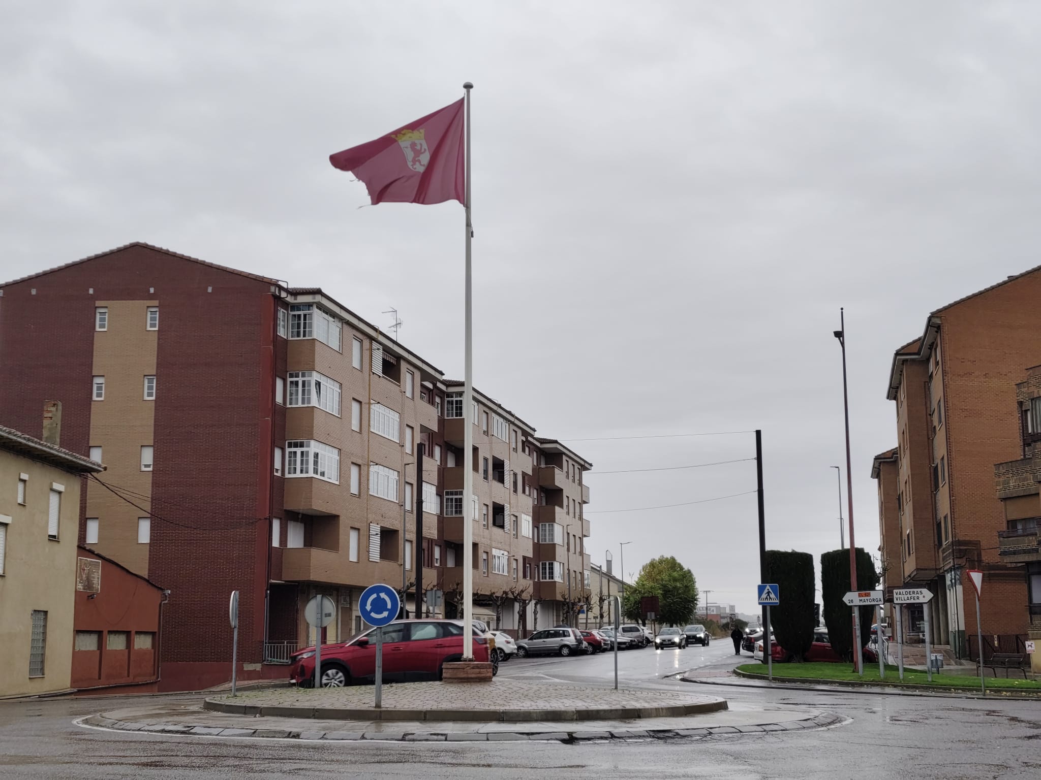 Rotonda en la que se realizarán las obras. | L.N.C.