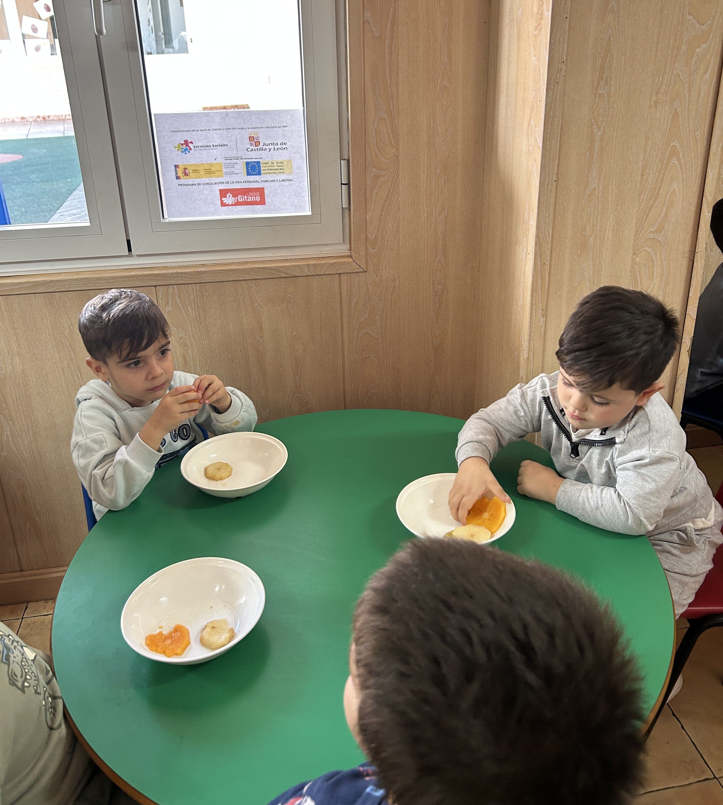 Un grupo de niños del Centro de Educación Infantil Hogar de la Esperanza. |L.N.C.