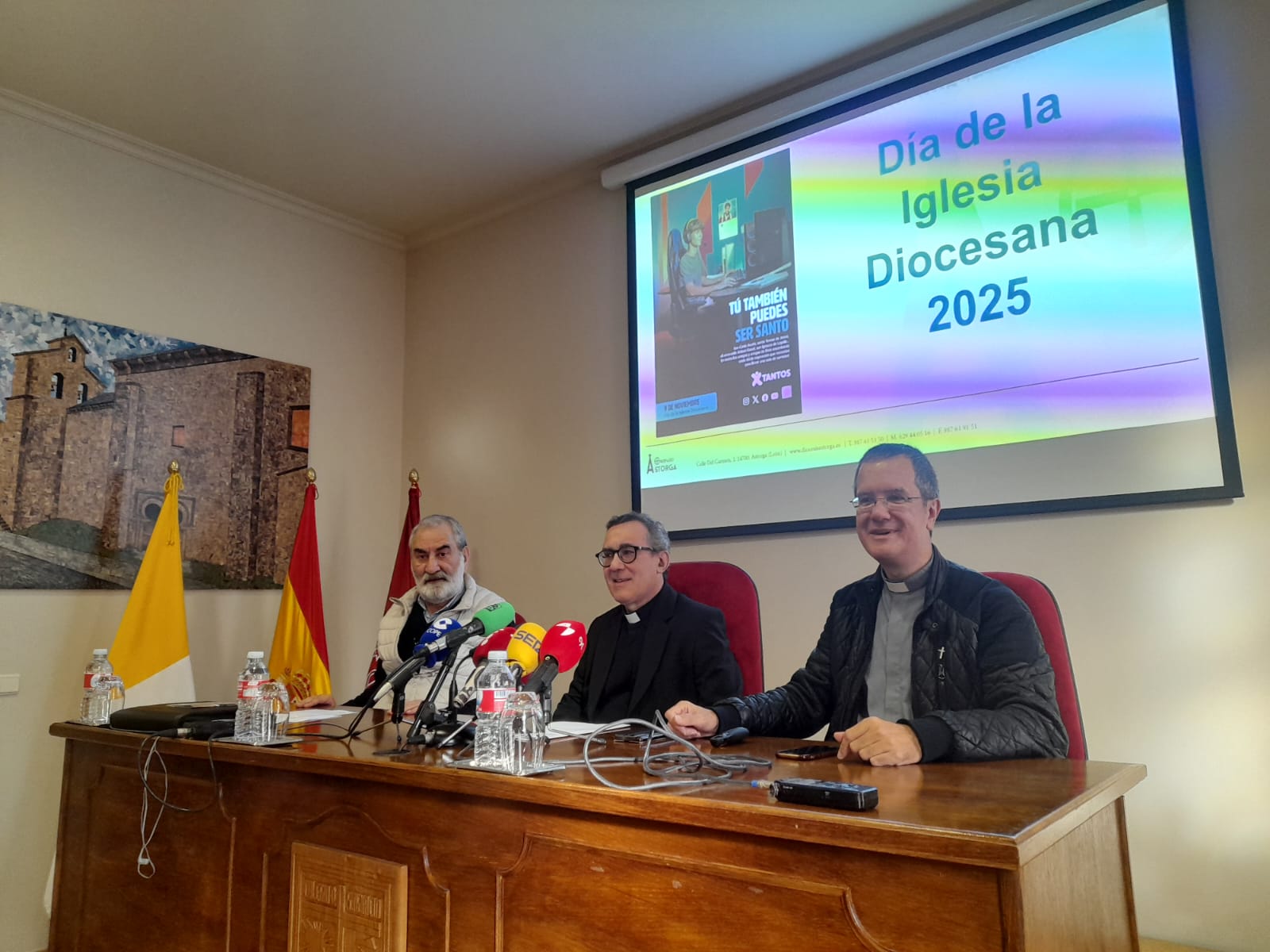 Presentación del Día de la Iglesia Diocesana en Ponferrada. | MAR IGLESIAS