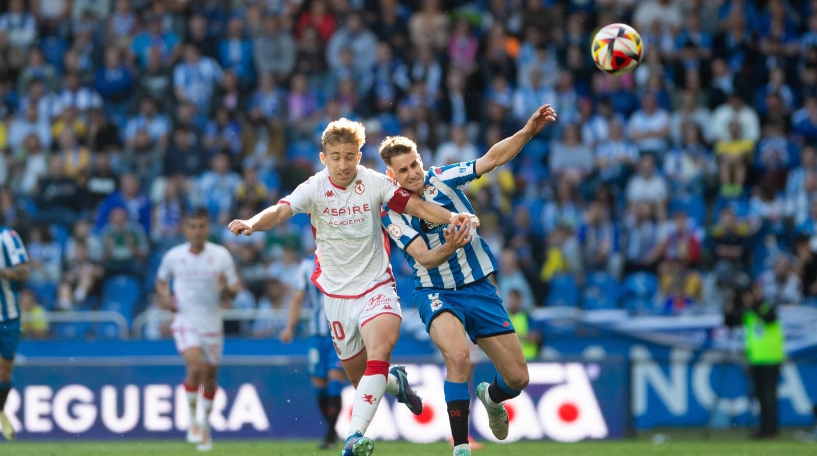 Rodri durante uno de los momentos de la última visita de la Cultural a Riazor en 2024. DEPORTIVO Rodri durante uno de los momentos de la última visita de la Cultural a Riazor en 2024. DEPORTIVO