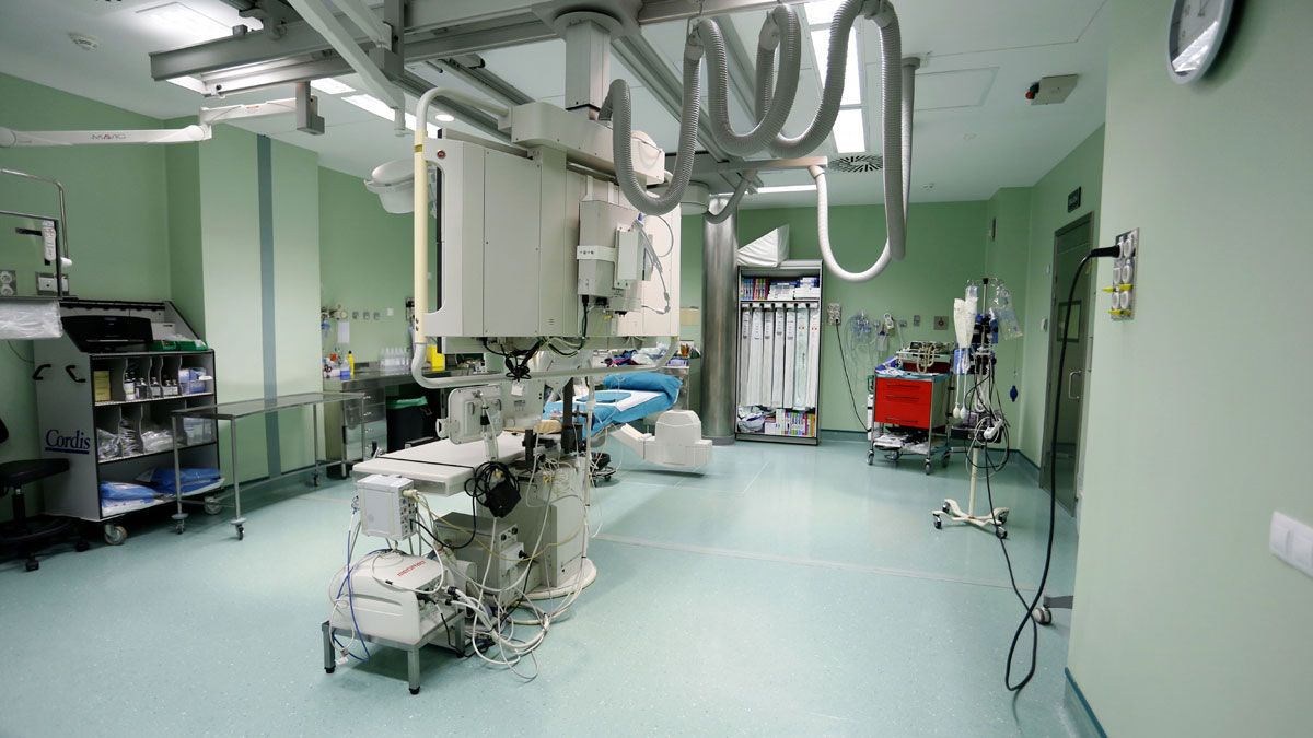 Imagen de archivo del interior del Hospital de León. | ICAL